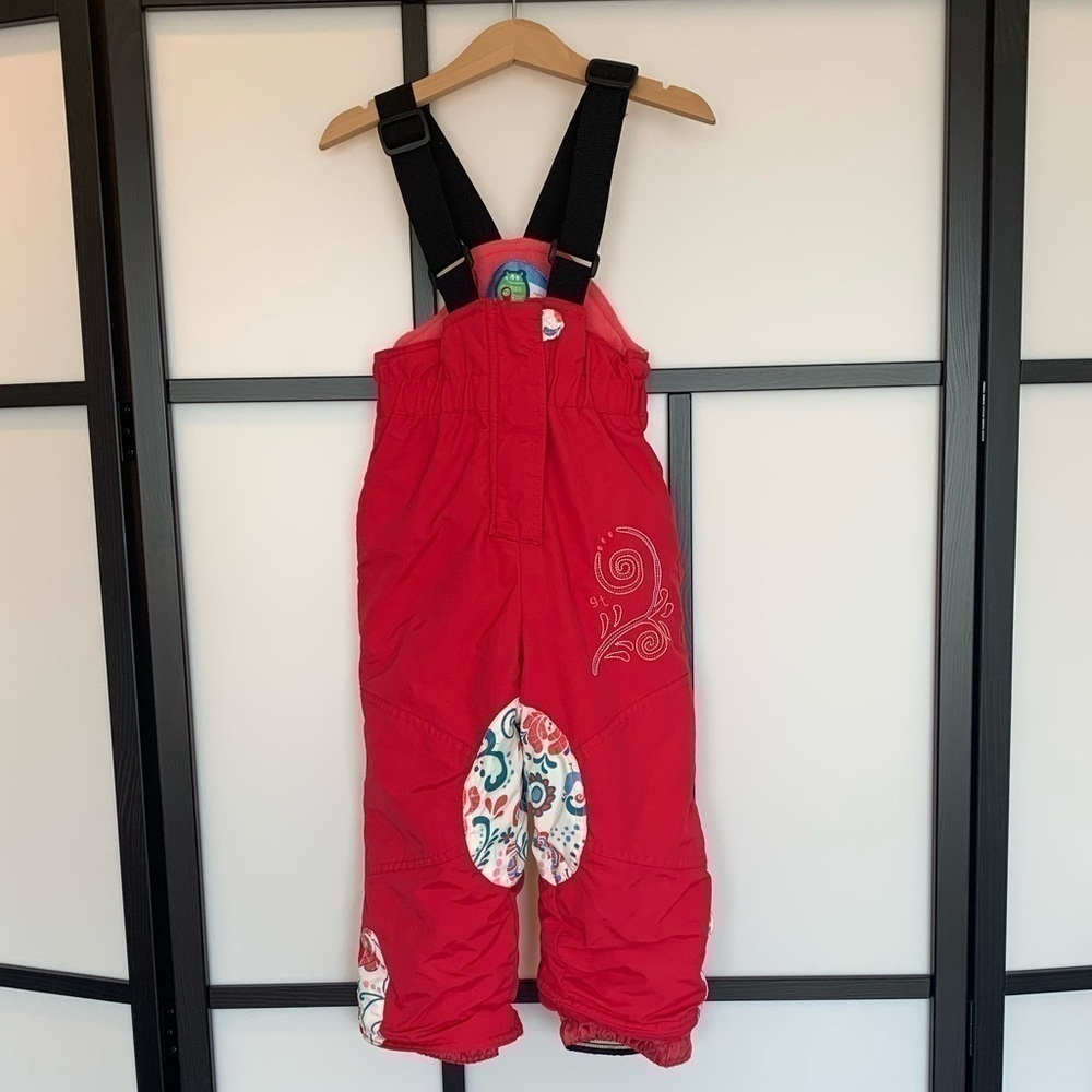 Gagou Tagou Toddler snow bibs. Size 24 months